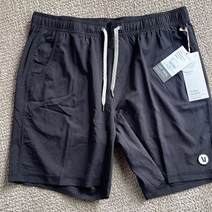 New With Tags Black Vuori Shorts, never worn!